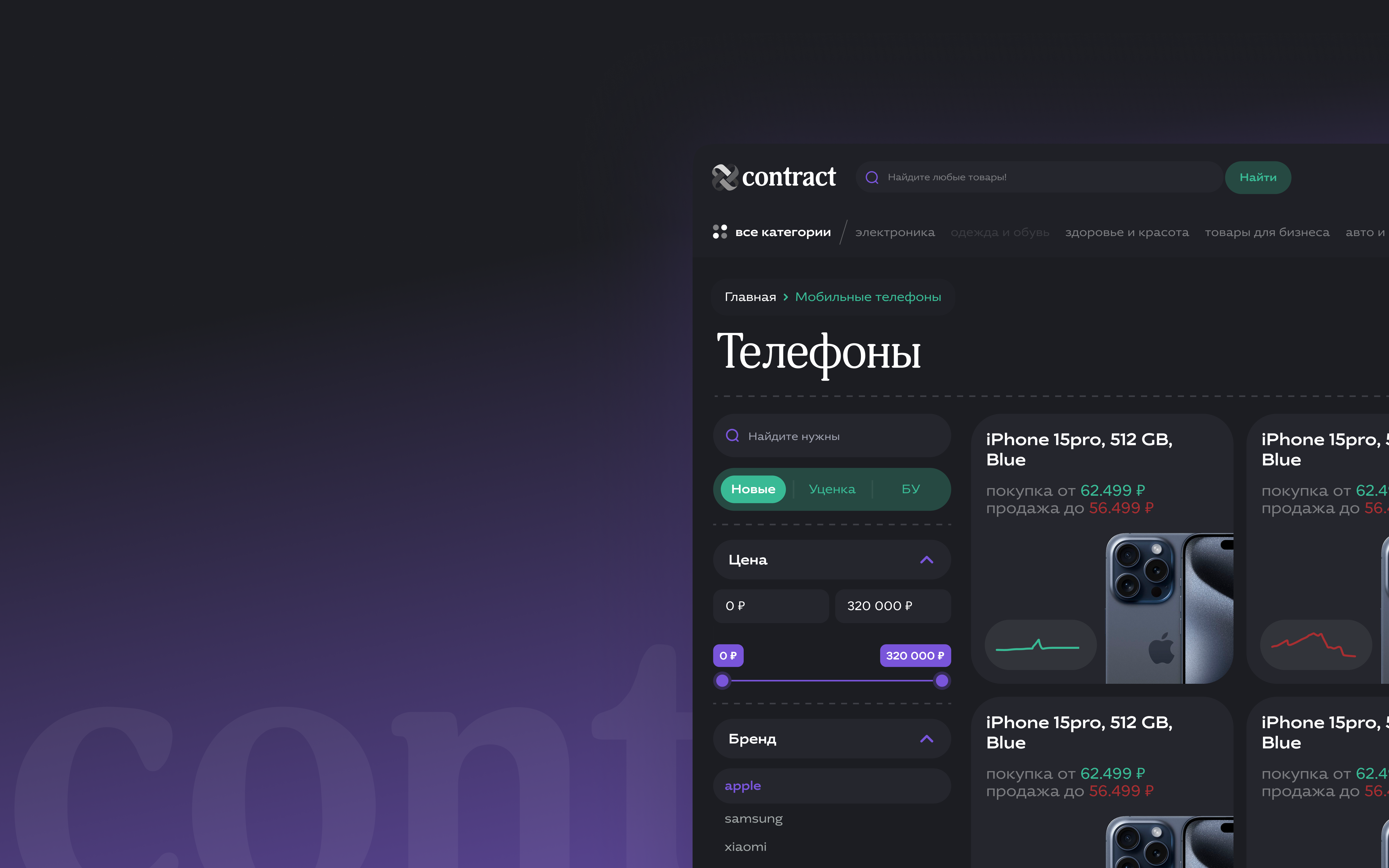Contract retail — p2p procurement service